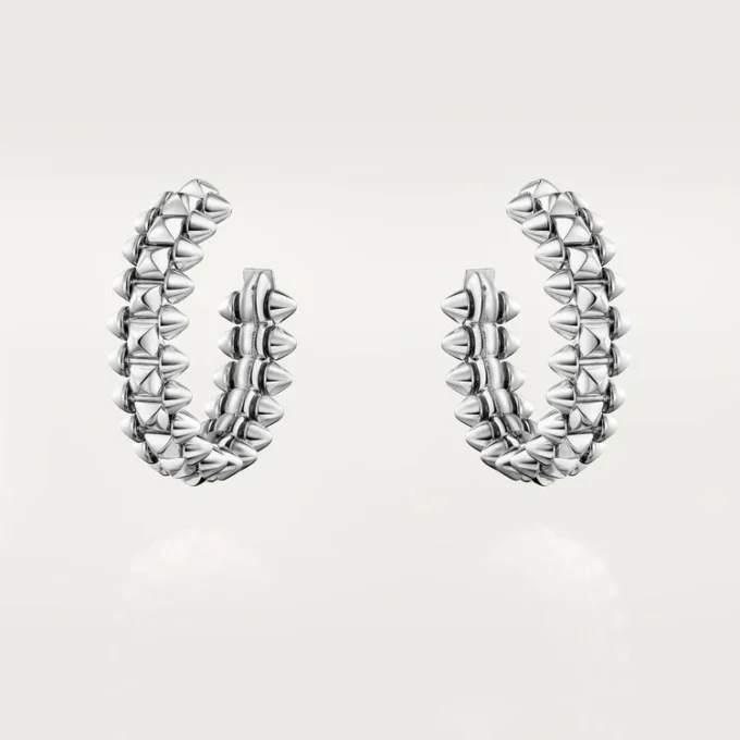 Boucles d&rsquo;oreilles créoles Clash de Cartier, petit modèle
