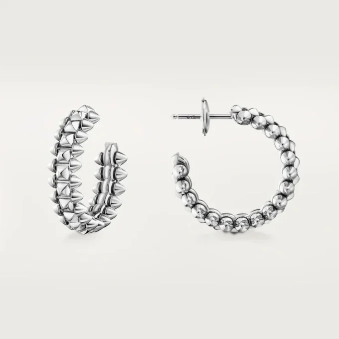 Boucles d&rsquo;oreilles créoles Clash de Cartier, petit modèle