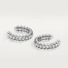 Boucles d&rsquo;oreilles créoles Clash de Cartier, petit modèle