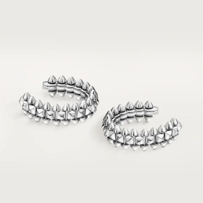 Boucles d&rsquo;oreilles créoles Clash de Cartier, petit modèle