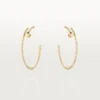 Boucles d&rsquo;oreilles créoles Juste Un Clou, grand modèle