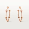 Boucles d&rsquo;oreilles Écrou de Cartier – Or rose – Cartier