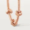 Boucles d&rsquo;oreilles Écrou de Cartier – Or rose – Cartier