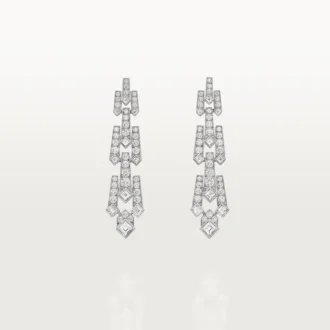 Boucles d&rsquo;oreilles de la collection Diamant, Diamants