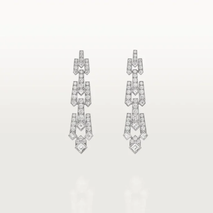 Boucles d&rsquo;oreilles de la collection Diamant, Diamants