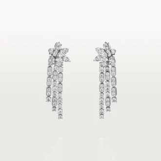 Boucles d&rsquo;oreilles de la collection Diamant, Diamants