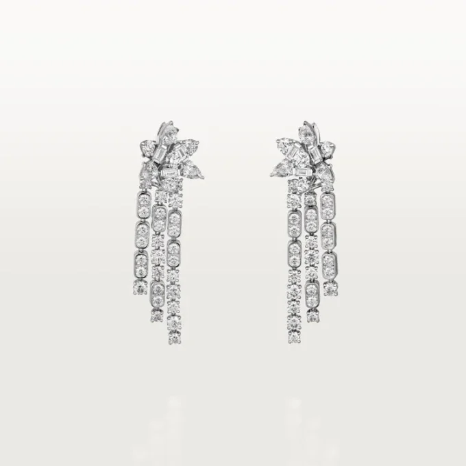 Boucles d&rsquo;oreilles de la collection Diamant, Diamants