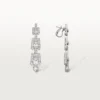 Boucles d&rsquo;oreilles de la collection Diamant, Diamants