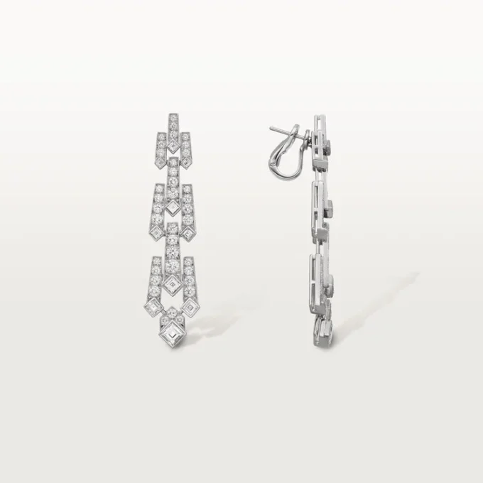 Boucles d&rsquo;oreilles de la collection Diamant, Diamants