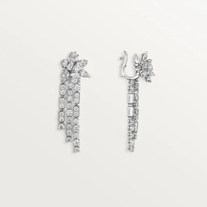 Boucles d&rsquo;oreilles de la collection Diamant, Diamants