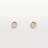 Boucles d&rsquo;oreilles Diamants Légers, mm – Or jaune, diamants – Cartier