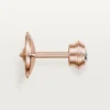 Boucles d&rsquo;oreilles Diamants Légers, mm – Or rose, diamants – Cartier