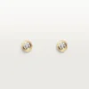 Boucles d&rsquo;oreilles Diamants Légers – Or jaune, diamants – Cartier