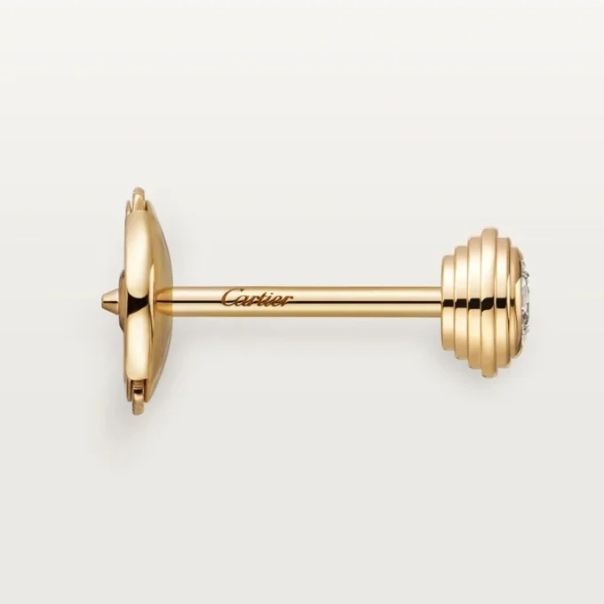 Boucles d&rsquo;oreilles Diamants Légers – Or jaune, diamants – Cartier