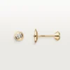 Boucles d&rsquo;oreilles Diamants Légers – Or jaune, diamants – Cartier
