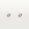 Boucles d&rsquo;oreilles Diamants Légers – Or rose, diamants – Cartier