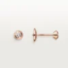 Boucles d&rsquo;oreilles Diamants Légers – Or rose, diamants – Cartier