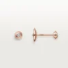 Boucles d&rsquo;oreilles Diamants Légers XS – Or rose, diamants – Cartier