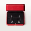 Boucles d&rsquo;oreilles Etincelle de Cartier, grand modèle – Or blanc, diamants – Cartier