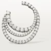 Boucles d&rsquo;oreilles Etincelle de Cartier – Or blanc, diamants – Cartier