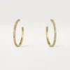 Boucles d&rsquo;oreilles Etincelle De Cartier – Or jaune, diamants – Cartier