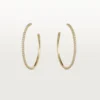 Boucles d&rsquo;oreilles Etincelle De Cartier – Or jaune, diamants – Cartier