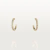 Boucles d&rsquo;oreilles Etincelle De Cartier – Or jaune, diamants – Cartier