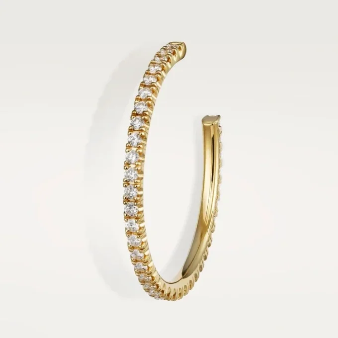 Boucles d&rsquo;oreilles Etincelle De Cartier – Or jaune, diamants – Cartier