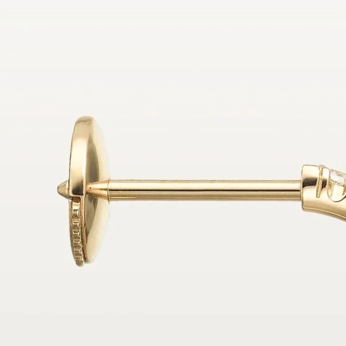 Boucles d&rsquo;oreilles Etincelle De Cartier – Or jaune, diamants – Cartier