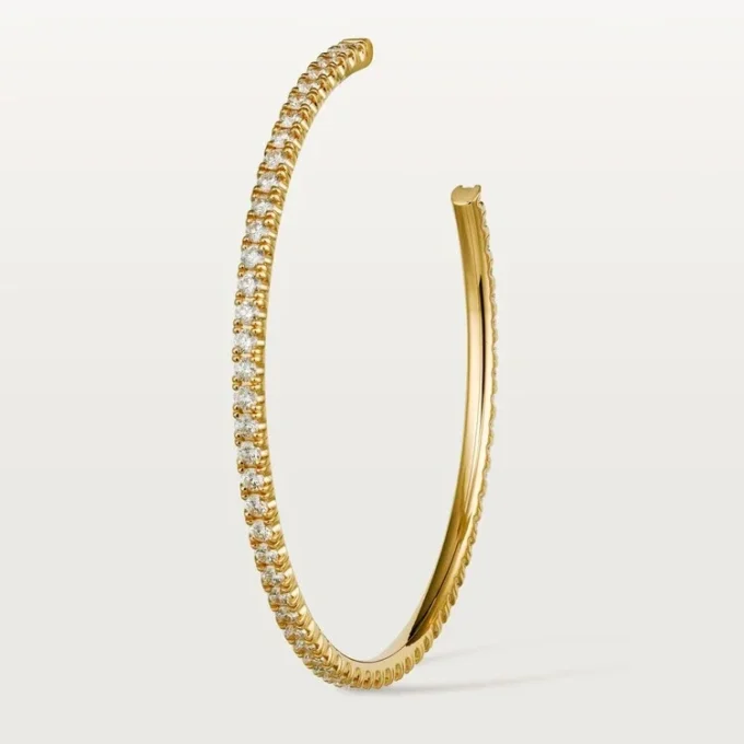 Boucles d&rsquo;oreilles Etincelle De Cartier – Or jaune, diamants – Cartier