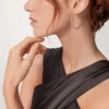 Boucles d&rsquo;oreilles Etincelle De Cartier – Or rose, diamants – Cartier