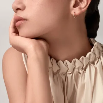 Boucles d&rsquo;oreilles Etincelle De Cartier – Or rose, diamants – Cartier