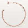 Boucles d&rsquo;oreilles Etincelle De Cartier – Or rose, diamants – Cartier