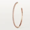 Boucles d&rsquo;oreilles Etincelle De Cartier – Or rose, diamants – Cartier