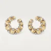 Boucles d&rsquo;oreilles Grain de Café