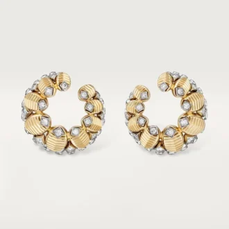 Boucles d&rsquo;oreilles Grain de Café