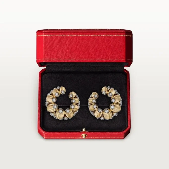 Boucles d&rsquo;oreilles Grain de Café