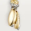 Boucles d&rsquo;oreilles Grain de Café, diamants
