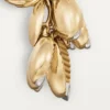 Boucles d&rsquo;oreilles Grain de Café, diamants