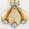 Boucles d&rsquo;oreilles Grain de Café, diamants