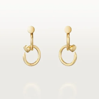 Boucles d&rsquo;oreilles Juste Un Clou, double