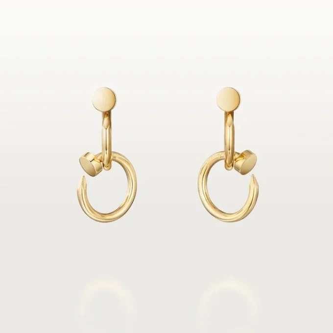 Boucles d&rsquo;oreilles Juste Un Clou, double