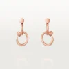 Boucles d&rsquo;oreilles Juste Un Clou, double