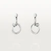 Boucles d&rsquo;oreilles Juste Un Clou, double