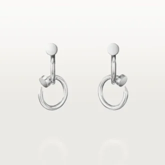 Boucles d&rsquo;oreilles Juste Un Clou, double