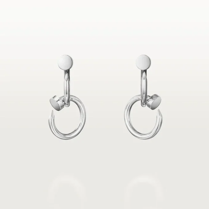 Boucles d&rsquo;oreilles Juste Un Clou, double