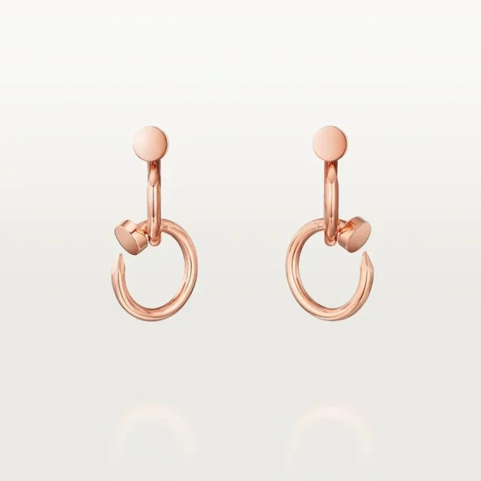 Boucles d&rsquo;oreilles Juste Un Clou, double