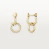 Boucles d&rsquo;oreilles Juste Un Clou, double