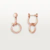 Boucles d&rsquo;oreilles Juste Un Clou, double