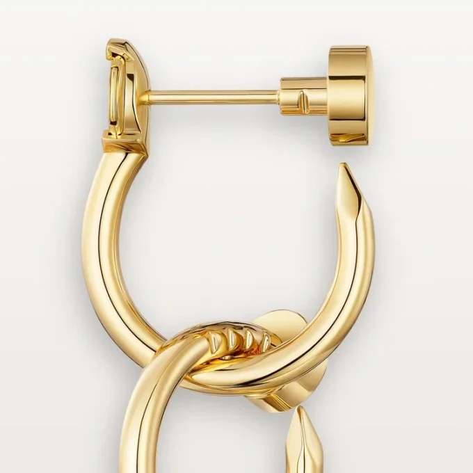 Boucles d&rsquo;oreilles Juste Un Clou, double